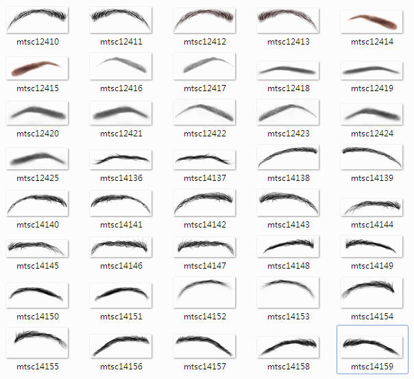 40高清款眉毛水印下载  最常用的照片翘边效果psd格式素材 2012超多