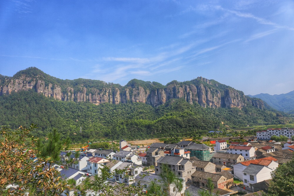 青山秀水好情怀—天台后岸村