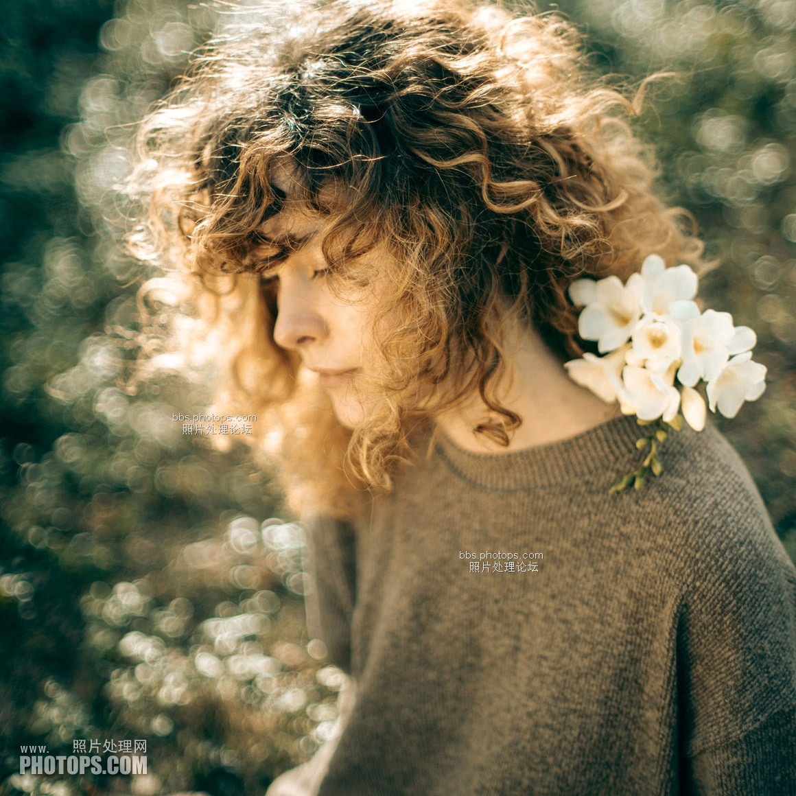 植物园-圣彼得堡肖像摄影师-鲍林华盛顿人物肖像预设 Polina Washington Botanical Garden Presets-人像 ...